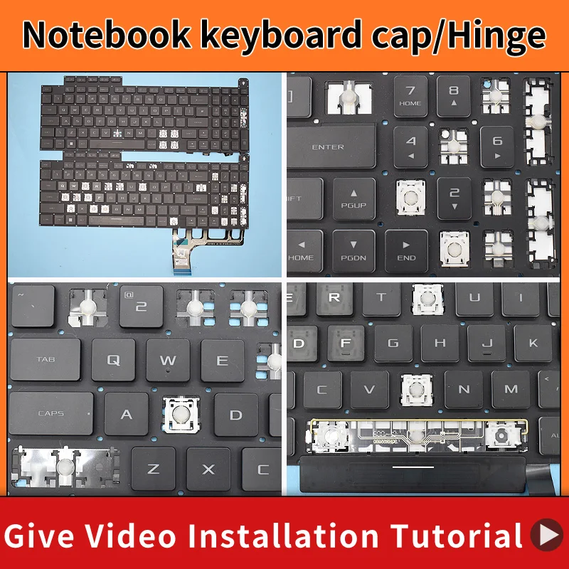 Replacement Original Keycap Key Cap Hinge for ASUS ROG Strix G18 G815 G835 G815L G815LP G815LR G815JMR Laptop Keyboard KeyCap