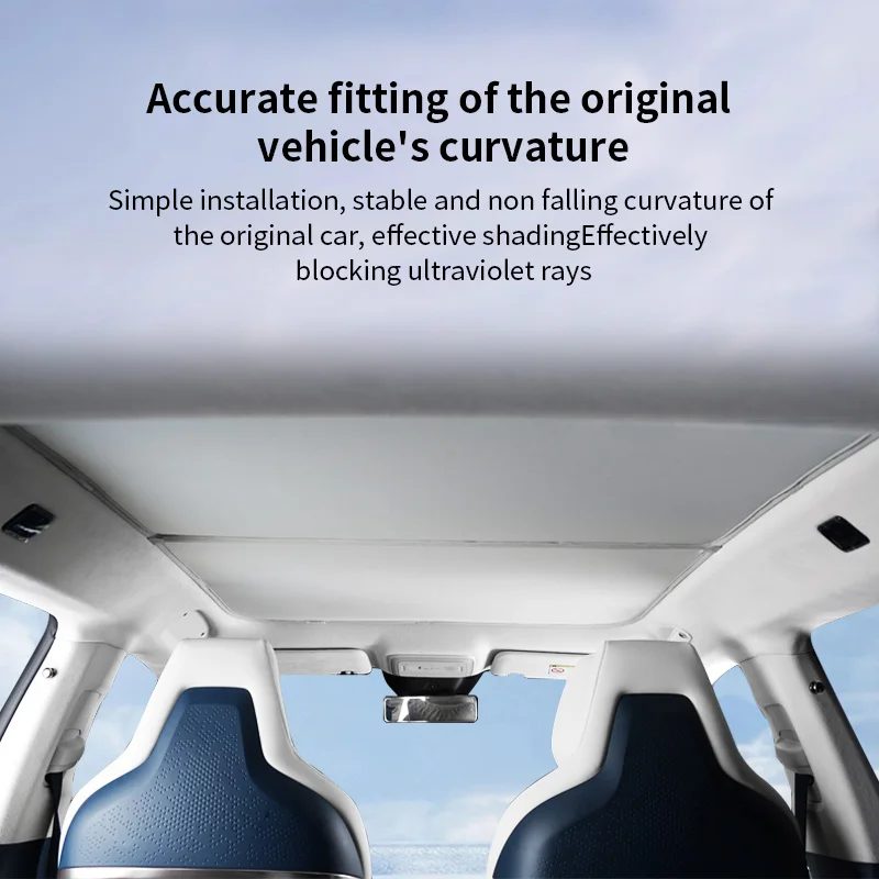 Apply to ZEEKR X Sunroof Sunshade Curtain Insulation Sunscreen Interior Modification Special Supplies