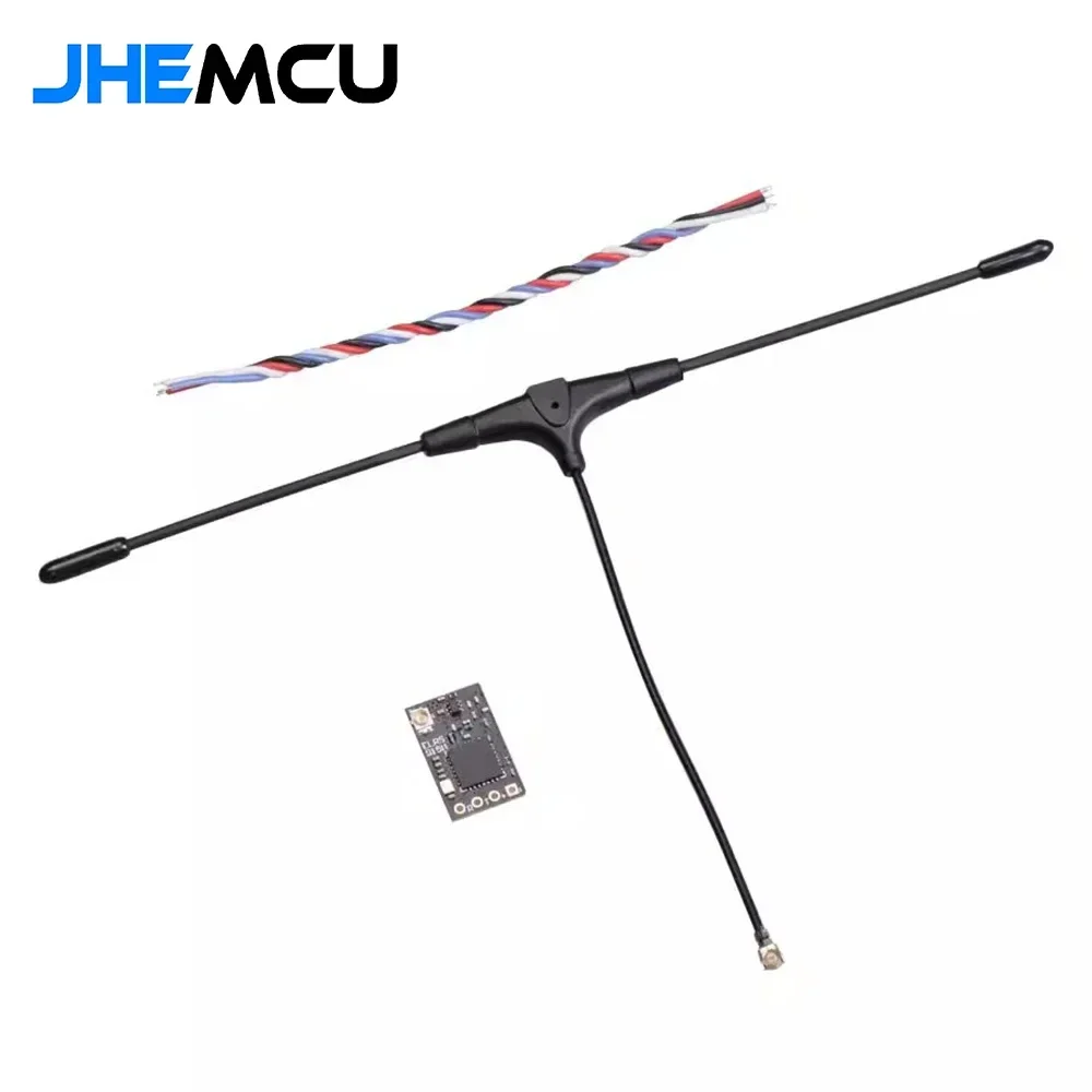 JHEMCU ELRS 915 MHz CRSF Open Source and High Refresh Rate Subminiature Long-distance Receiver for FPV Freestyle Drones