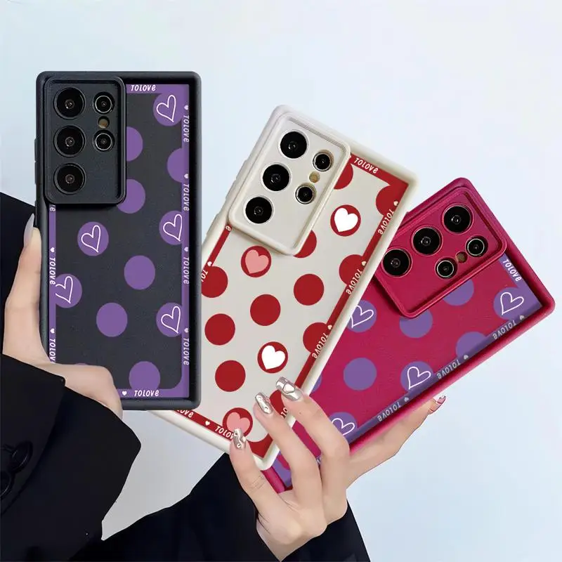 Силиконовый чехол для телефона Samsung Galaxy S24 S23 S22 S21 Ultra S20 FE A50 A04 Note 20