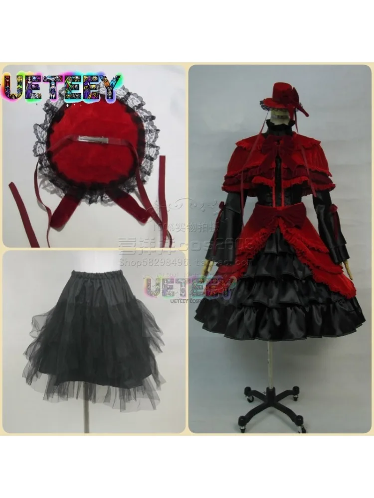 UETEEY COS K Kushina Anna Cosplay Kostüm Halloween Benutzerdefinierte Jede Größe