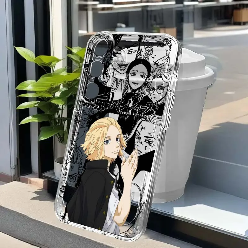 

Anime Boy Tokyo Revengers For Samsung Note 20 10 Ultra A57 A56 A50 A36 A34 A33 A26 A24 A23 A16 A04 A06 5G Transparent Phone Case