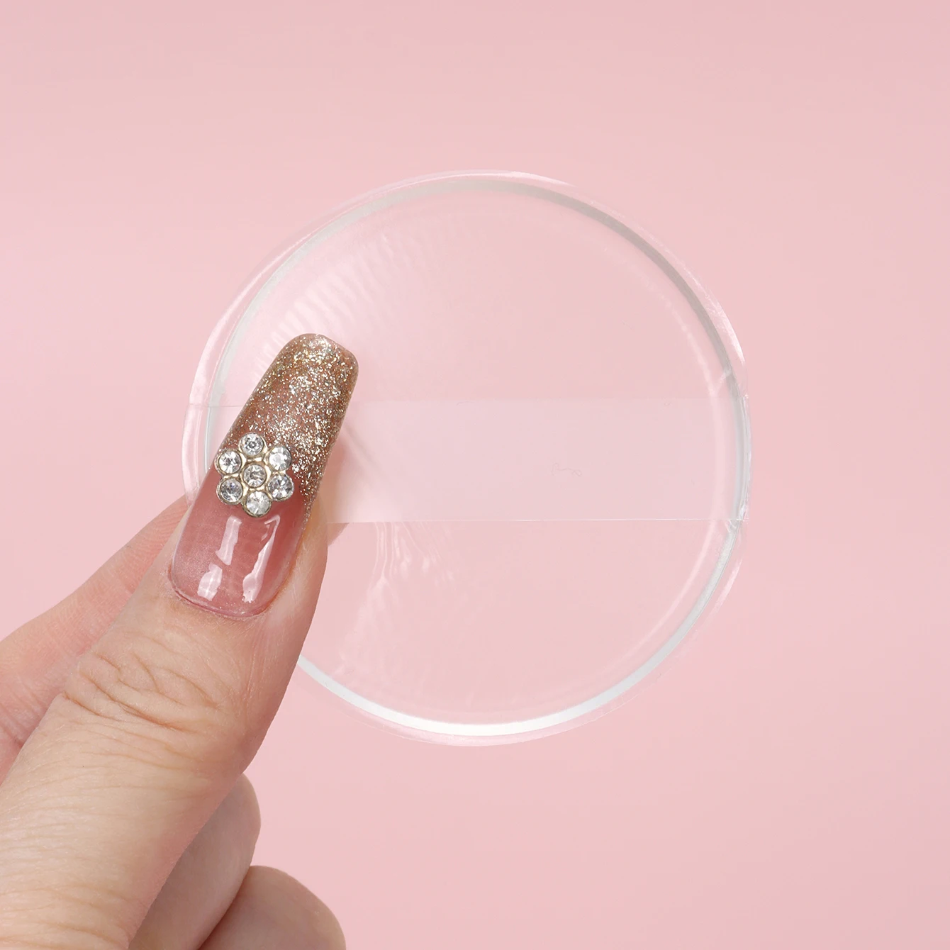 Éponge bouffante de poudre de Gel de Silicone souple, 1 pièce, pour fond de teint cosmétique pour le visage, crème Bb, sans poudre, outil de maquillage