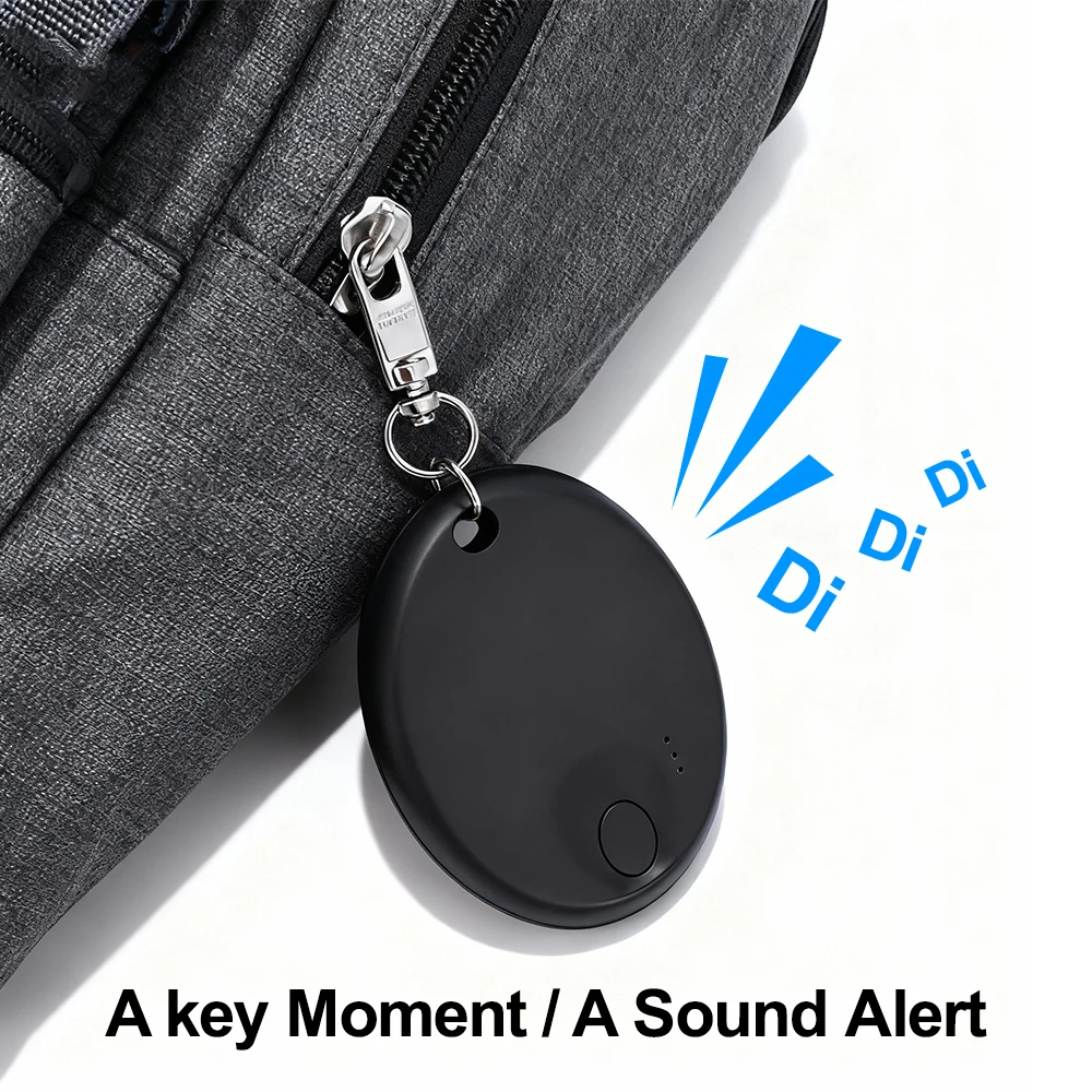 Per Android IOS Localizzatore GPS Bluetooth a doppio sistema Posizionatore portatile in tempo reale Localizzatore globale per dispositivo di localizzazione intelligente per auto chiave