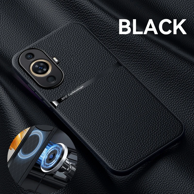 لهواوي نوفا 12S SE 8 9 11i 13 14 10 برو للصدمات سيليكون لينة جراب هاتف المدمج في لوحة معدنية عدسة غطاء للحماية حالات #3