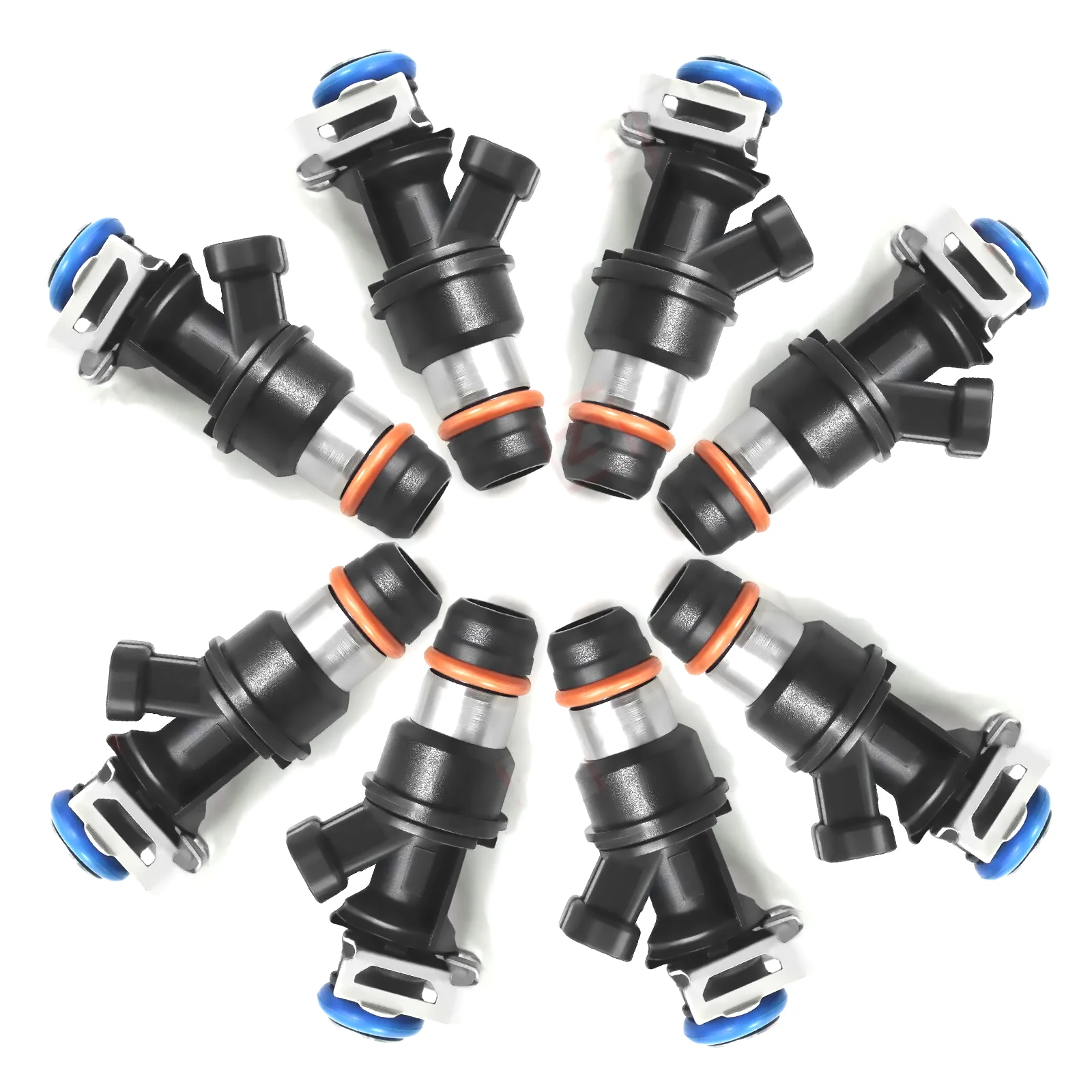 8Pcs For Cadillac Escalade Car Fuel Injectors Upgrade For Chevrolet Silverado Suburban For GMC Sierra Auto Accessories 25317628