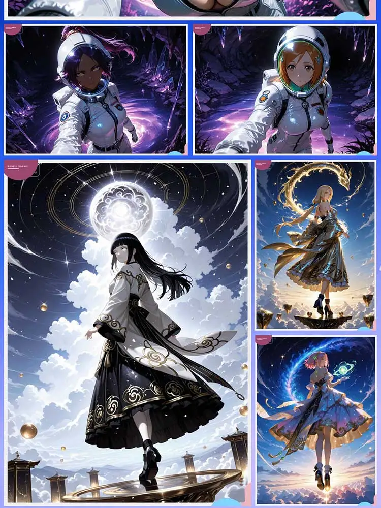 Big Beard Studio Pixel Girl's Fantasy B5 Boards Goddess Story Collection  Swimsuit Bikini Booster Box Doujin Toys Hobbies Gifts