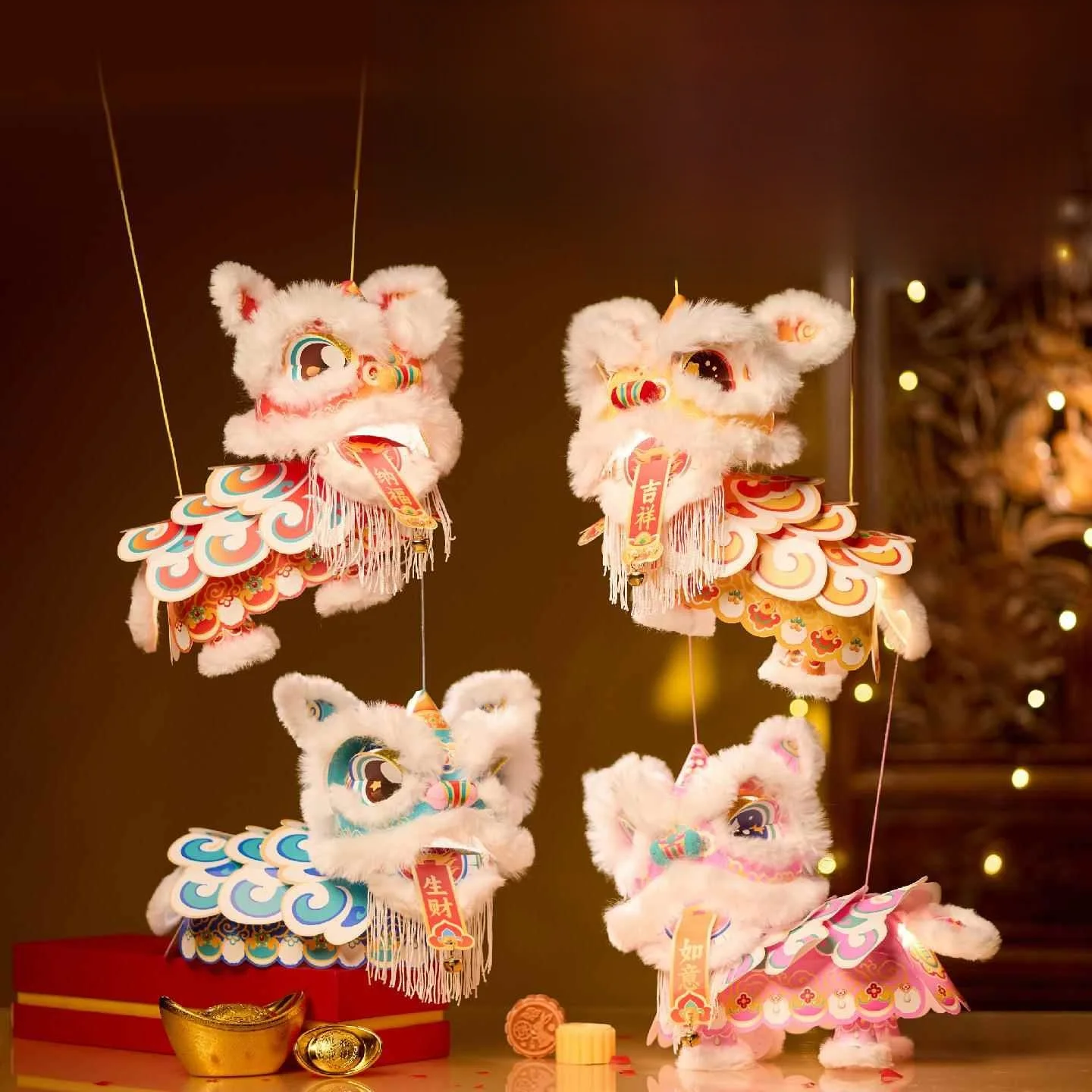 

Светодиодный фонарь-лев для свадебных фотосессий и декораций, светящийся пластиковый светильник среднего размера для торжеств