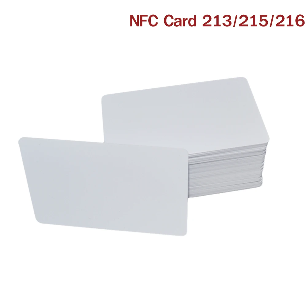 5pcs NT/AG 213/215/216 NFC Card Tag Can Written by Tagmo Works with Switch Available for All NFC Mobile Phone