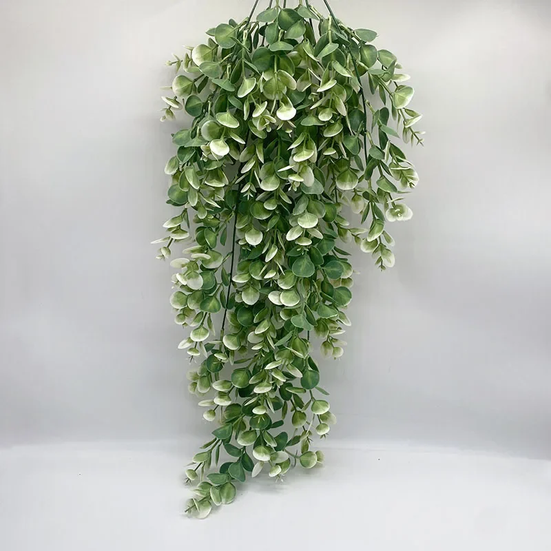 Große 22'' Künstliche Hängen Pflanzen Gefälschte Farne Blätter Kunststoff Begonie Leafs Wand ForHome Zimmer Garten Hochzeit Girl – Detail 25
