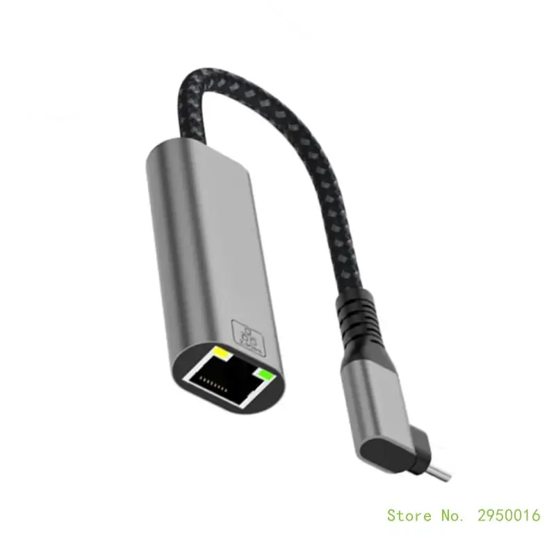 USB naar Ethernet-adapter USB Type C naar RJ45 2,5 Gbps Ethernet LAN-converters