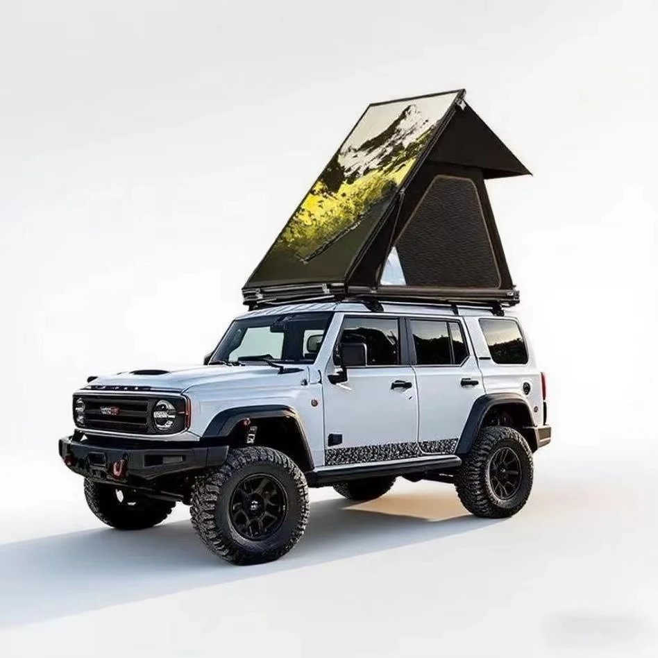 

Foldable Outdoor Car Tent Fully Automatic Outdoor Car Adventure Camping Roof Tent