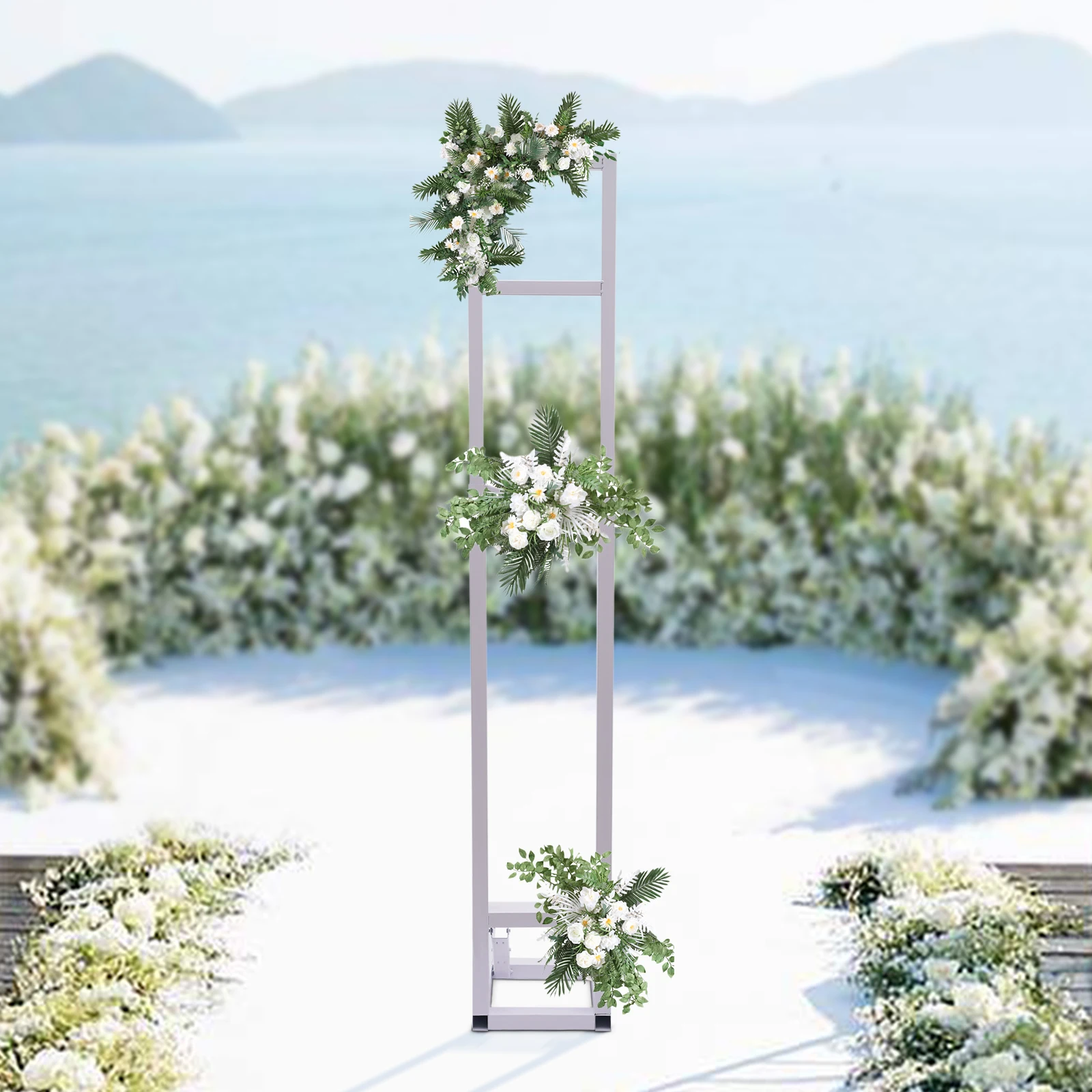 Bruiloft boog achtergrondstand - Photo Booth Frame recensie en prijs