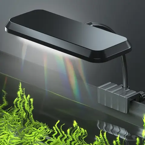 220V 수족관 LED 조명 전체 스펙트럼 물 잔디 고휘도 물고기 탱크 수생 식물 클립 온 램프 에너지 절약 조명