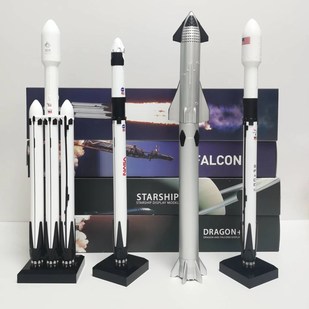 ما هو نموذج 9ف من سبيس إكس؟ دليل شامل حول نموذج 1:233 SpaceX Starship Falcon 9 FH Block5-Starlink Super Heavy Space Rocket Model