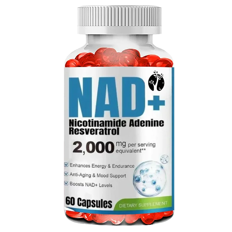 

Liposome NAD 2000 Mg Containing Trans Resveratrol Energy Support 60 Capsules