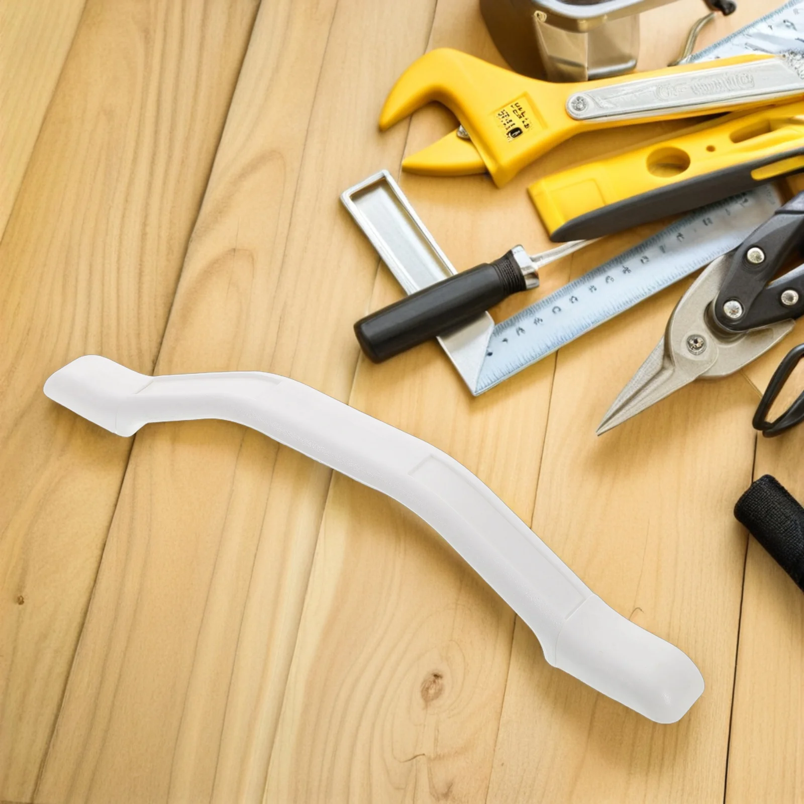 Rv انتزاع مقبض الثقيلة البلاستيك دخول مساعدة بار ل مقطورة متنقل البضائع قارب درج درابزين أجزاء دعم السلامة #5