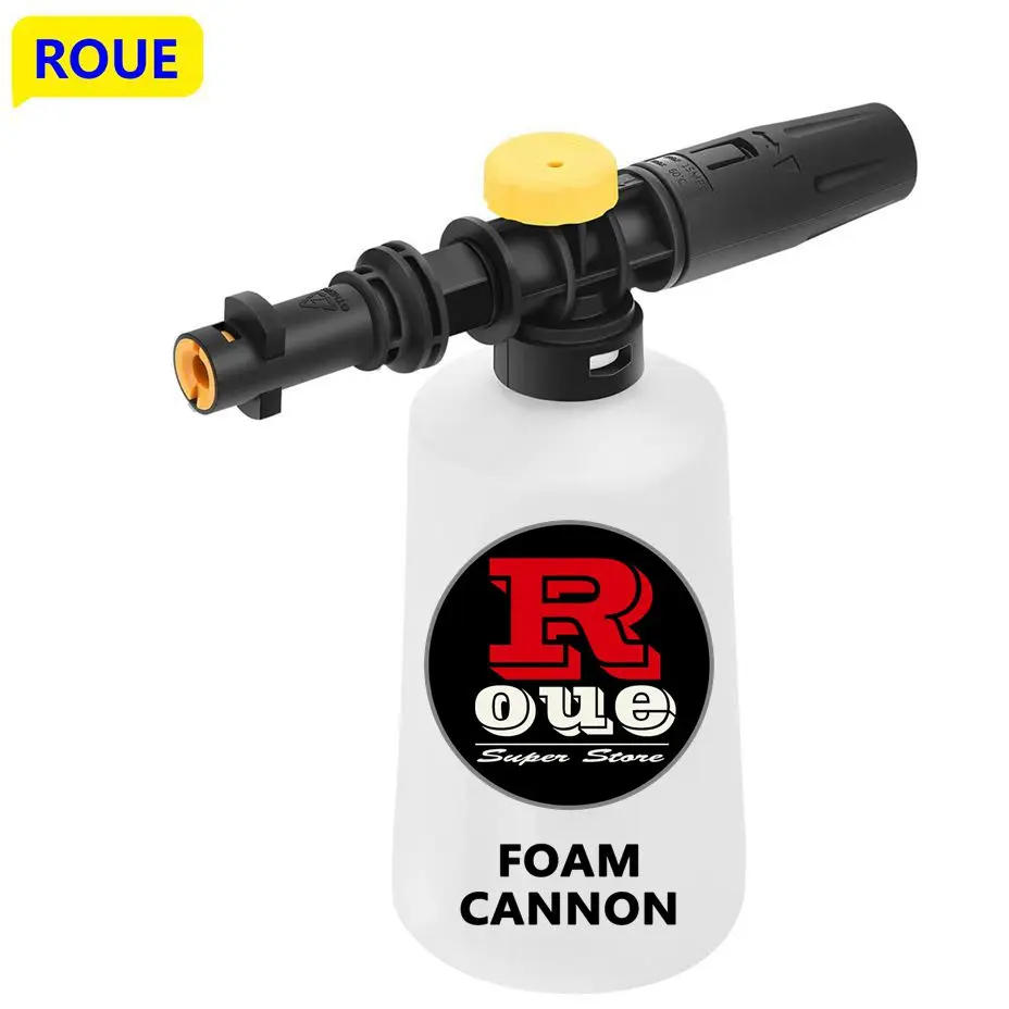 ROUE Snow Foam Cannon for Karcher Car Wash Adjustable Nozzles Compatible with Karcher K2-K7 Pressure Washer for Parkside Lavor