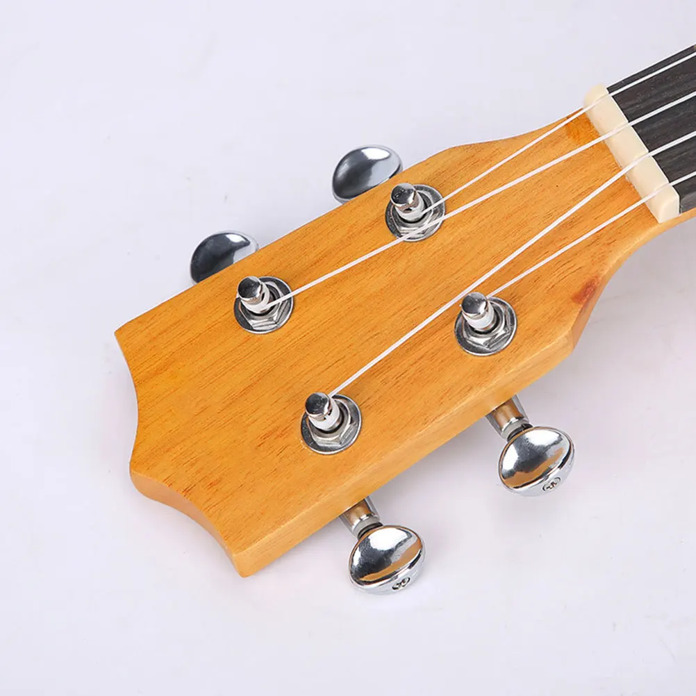 

4 Pcs Fully Enclosed Knob Ukulele Tuning Keys Pegs Guitar Knobs Sealed Durable Tuner