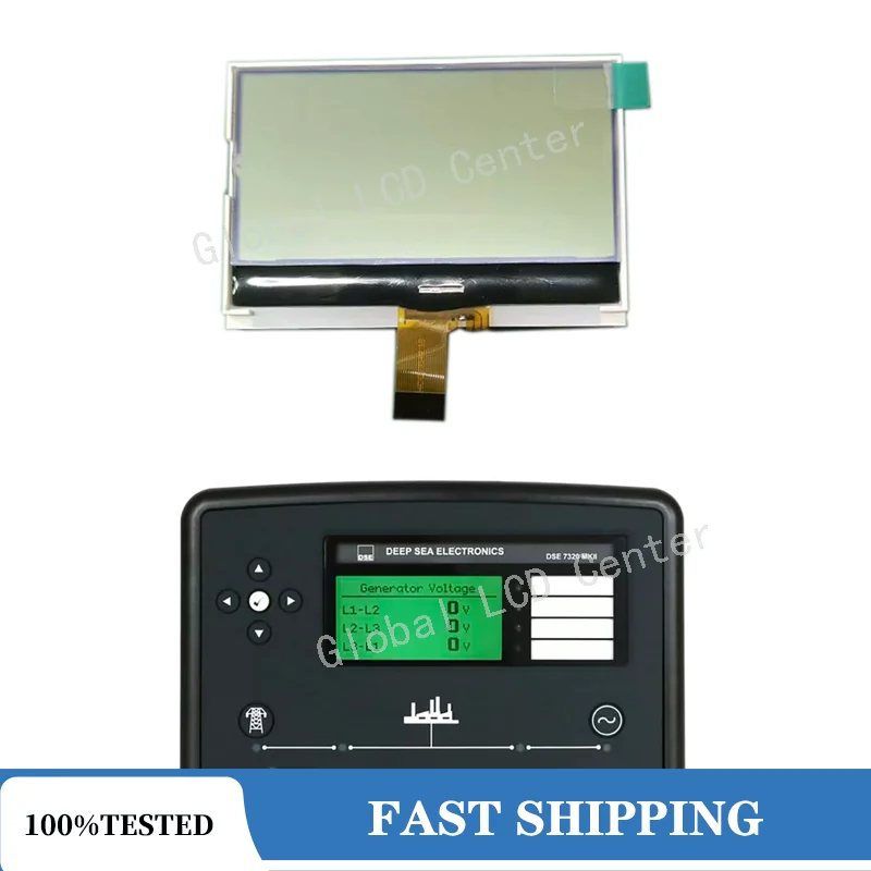 

China Made DSE7320 LCD Display Repair Parts For Deep Sea Controller Generator Control Module DSE7310 DSE8610 DSE8620 DSE7220