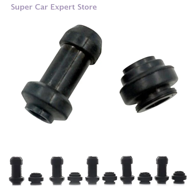 

Motorcycle Scooter Brake Caliper Upper Lower Pump Shock Absorber Sleeve Dust Covers Disc Waterproof Rubber Caps for Maintenance