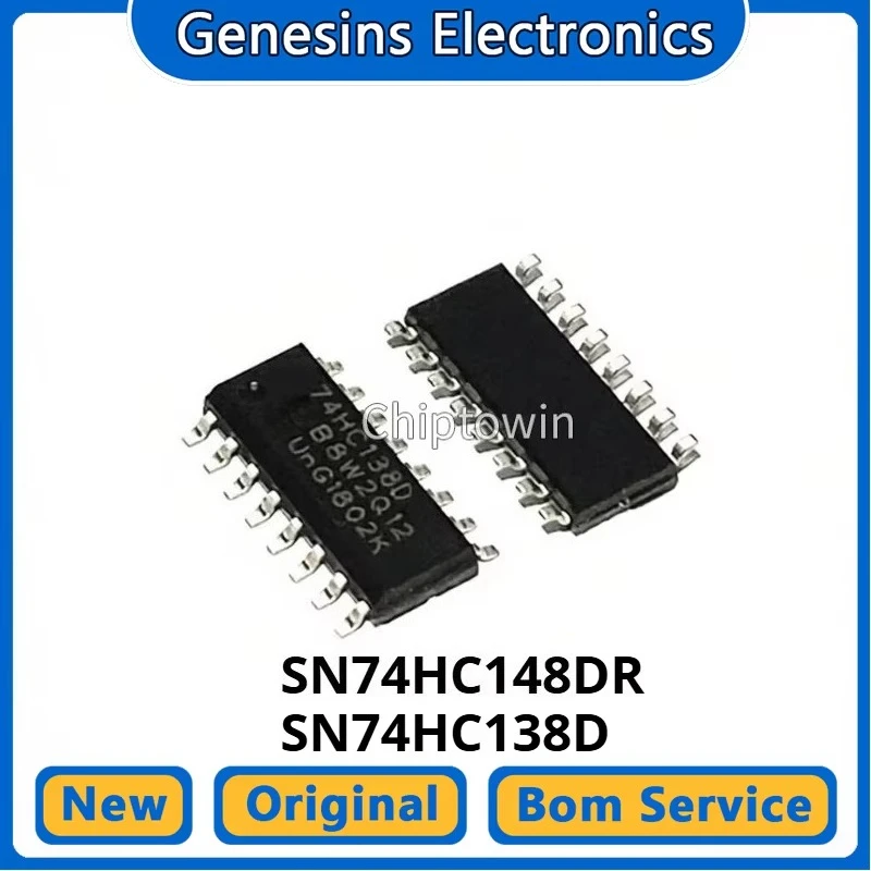 5/50/500 pcs SN74HC138D SN74HC148DR SOP-16 Decoder IC W7