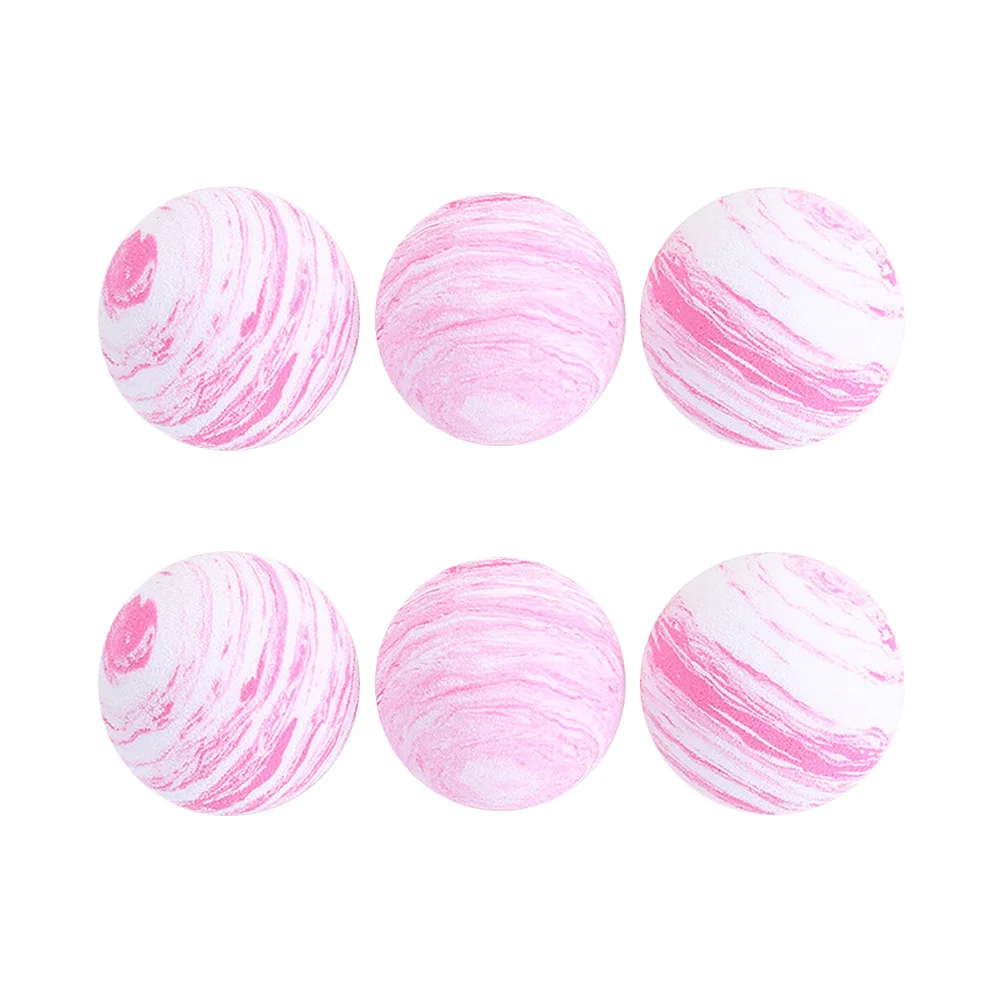 

20pcs Foam Bouncy Ball For Pet Chew Resistant Play Puppy Eva Ball Indoor Outdoor Pink Cat Destructive Behavior Prevention