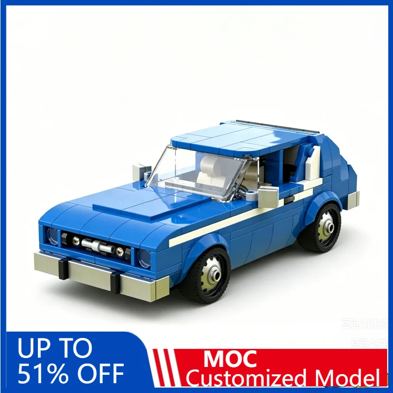 

392Pcs Customizeize MOC 1976 Amc Set Magic Building Blocks Educational Assembly Toy Car Display Collection Christmas Xmas Gift