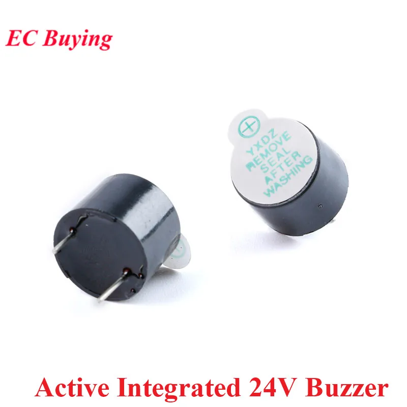 5pcs 활성 버저 24V TMB12A24 Arduino DIY 전자 용 12*9.5mm 12x9.5mm 미니 피에조 버저