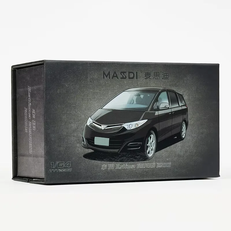 

MASSDI масштаб 1/64 Estima TYT2600 и TYT2604 и TYT2605, имитация сплава, модель автомобиля, статическая коллекция, украшенная праздничная игрушка в подарок