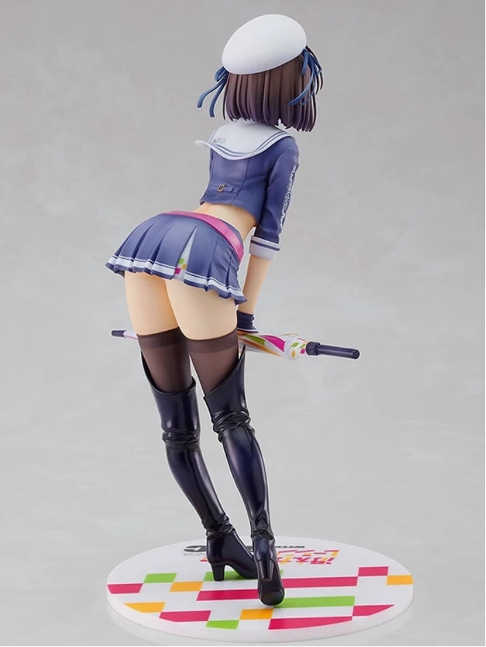 أنيمي سايكانو كيفية رفع صديقة مملة الشكل سباق فتاة ميغومي كاتو تأخذ مظلة عمل الشكل مثير الفتيات نموذج دمية #2