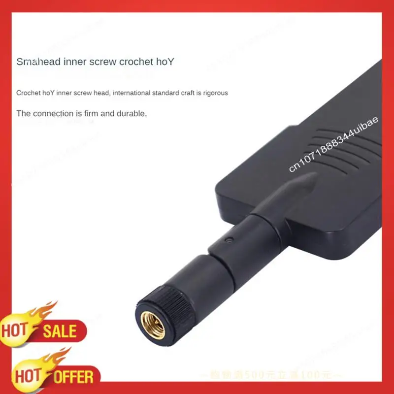 B47C 1PCS 5G Antenna 5G/3G/4G/GSM Full Band Glue Stick Omni Wireless Smart Meter Router Module Gain Black SMA Male