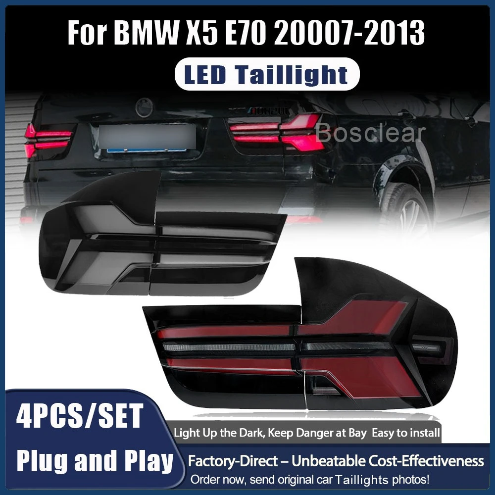 

Tail Lamp Assmebly for BMW X5 E70 LED TailLights 2007-2013 E70 Rear Fog Brake Reversing Turn Signal Light Automotive Accessories