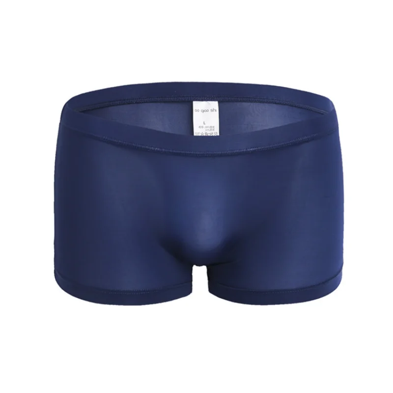 

Men's Panties Boxers Sexy Modal Soft Cool Underwear Translucent U Convex Pouch Lingerie Underpants Bikini Slip Homme