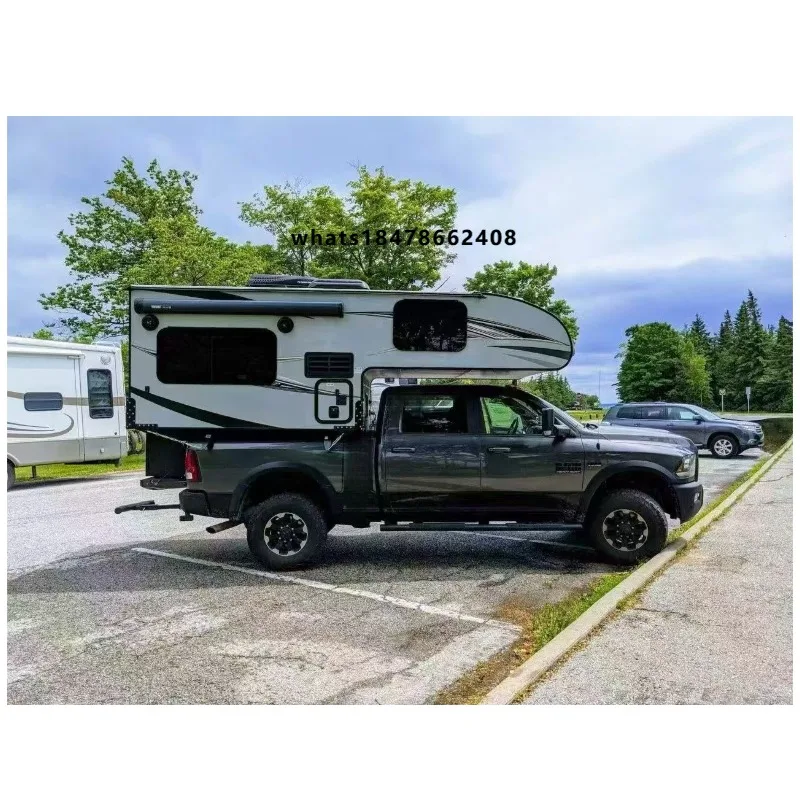 Pickup-Truck-Bett-Camper Aluminiumrahmen-Wohnwagen Caravan-Anhänger Offroad-Wohnmobil Luxus-Reiseanhänger