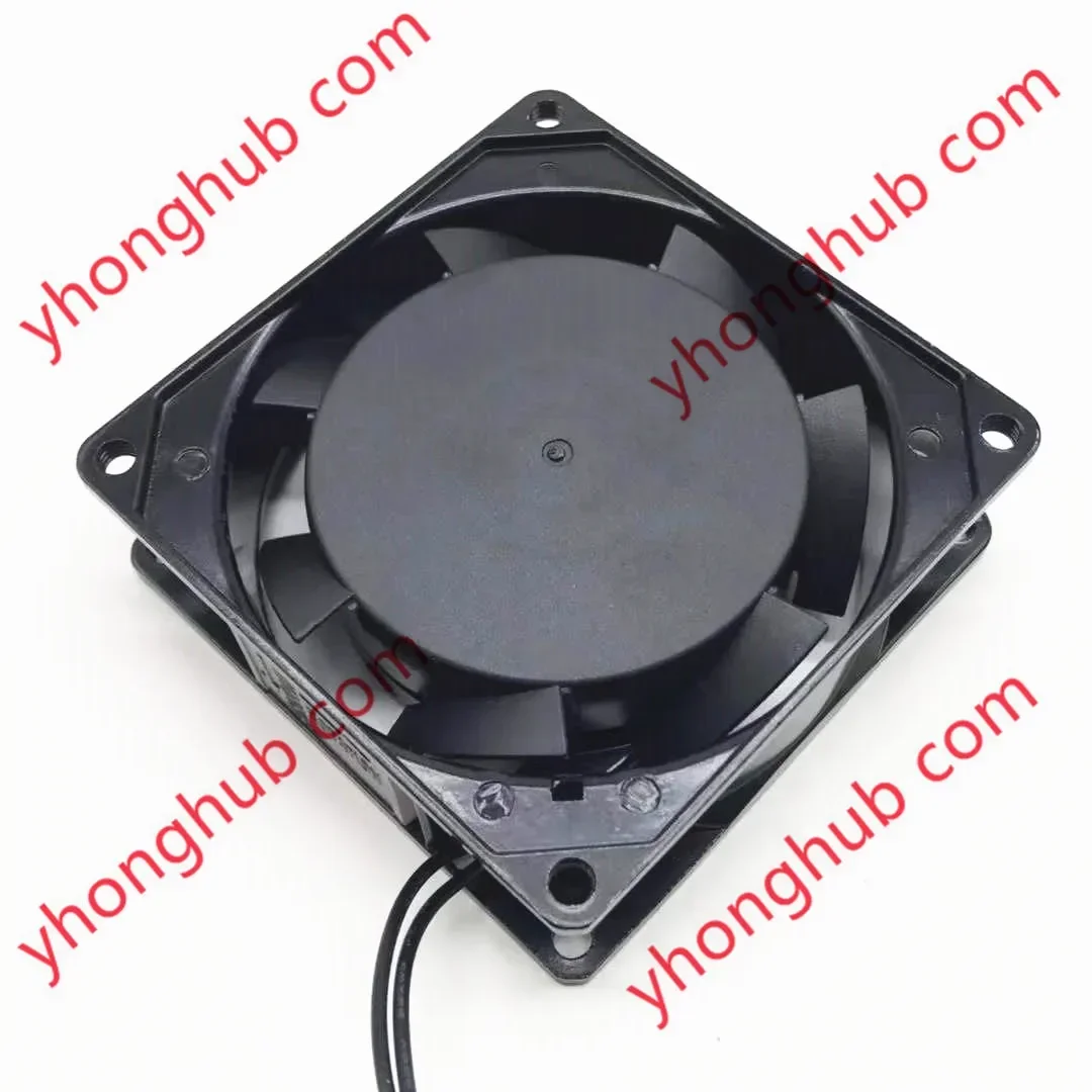 SINWAN S825AP-11-2 2 선 서버 냉각 선풍기, AC 120V, 8W, 80x80x25mm