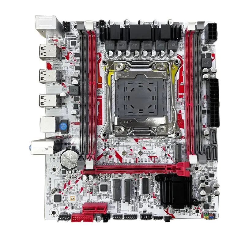 

ABFM-X99G757 X99 Motherboard DDR3 LGA 2011-3 Desktop Gaming Board Supports E5 2666/2673/2676/2678/2696 V3 CPU HM55 Chip