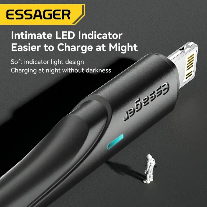 Essage 3 in 1 USB Cable Micro USB Type C Fast Charger Micro USB Type C Data Cable For IP 14 13 Samsung Xiaomi Huawei