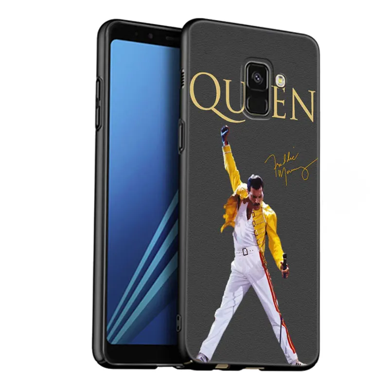 Freddie Mercury Queen Phone Case For Samsung Galaxy A01 A03 Core A04 E A02 A05 A10 A20 A21 A30 A50 S A6 A8 Plus A7 Black Cover