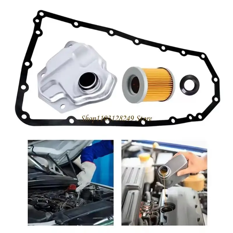 

N5KD Transmission Filter Gasket Set Withstands Extreme Heat For Dependable Performances In Demanding Environments 31397-1XF0
