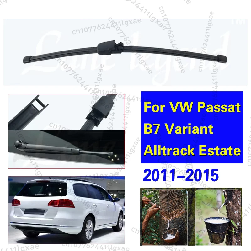 

Car Rear Wiper Blade For VW Passat B7 Variant Alltrack Estate 2011-2015 Windscreen Windshield Wipers Brushes Car Accessories 11"