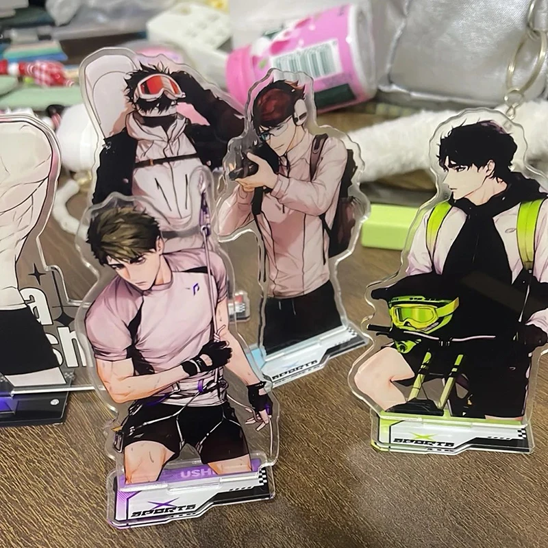 10 سنتيمتر/3.93in أنيمي الكرة الطائرة الدائمة لوحات الاكريليك أرقام الأجهزة الطرفية Udo جولي Sakugan Seibu سطح المكتب الحلي هدايا عيد الميلاد #4