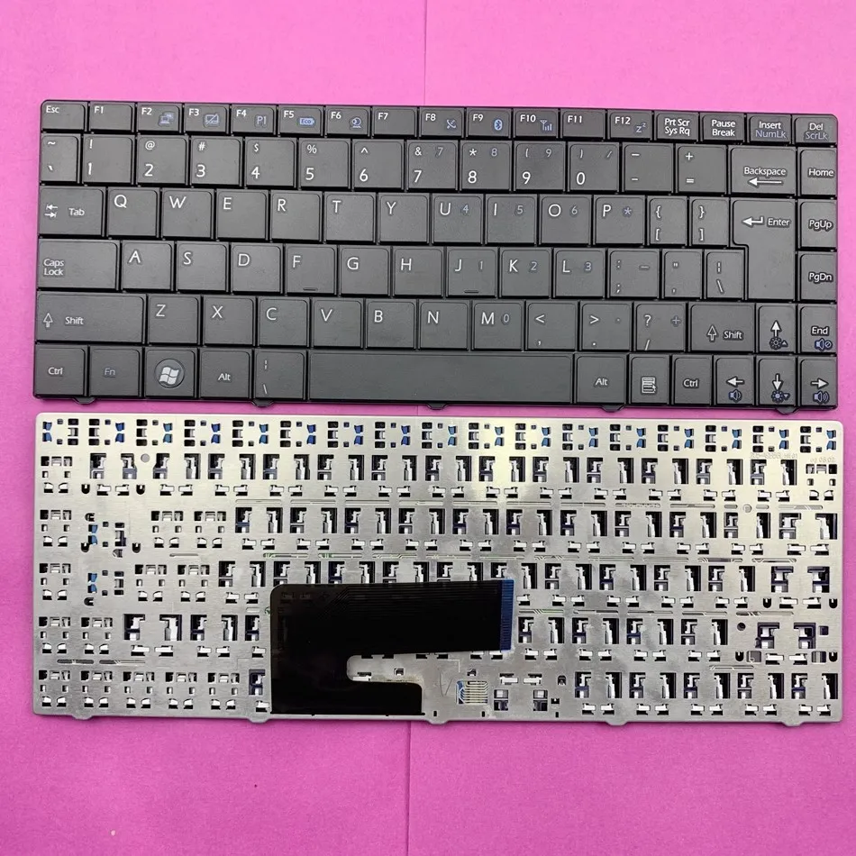 

US-International Keyboard For Tastatur Medion Akoya Mini E1312 E1313 MSI X-slim X300 X320 X340 US-I Layout