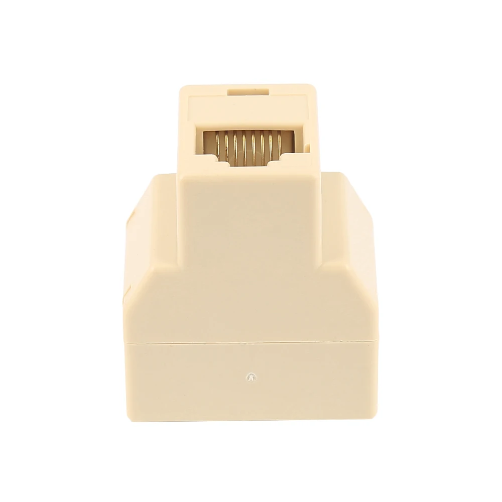 Splitter 1 To 2 Ways RJ45 Female Splitter LAN Ethernet Network Connector Extender Adapter Plug Connector Adapter