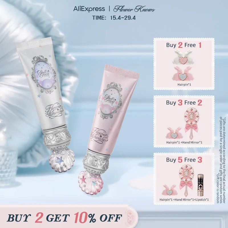 Flower Knows Shell's Jewel Collection Color Correcting Primer