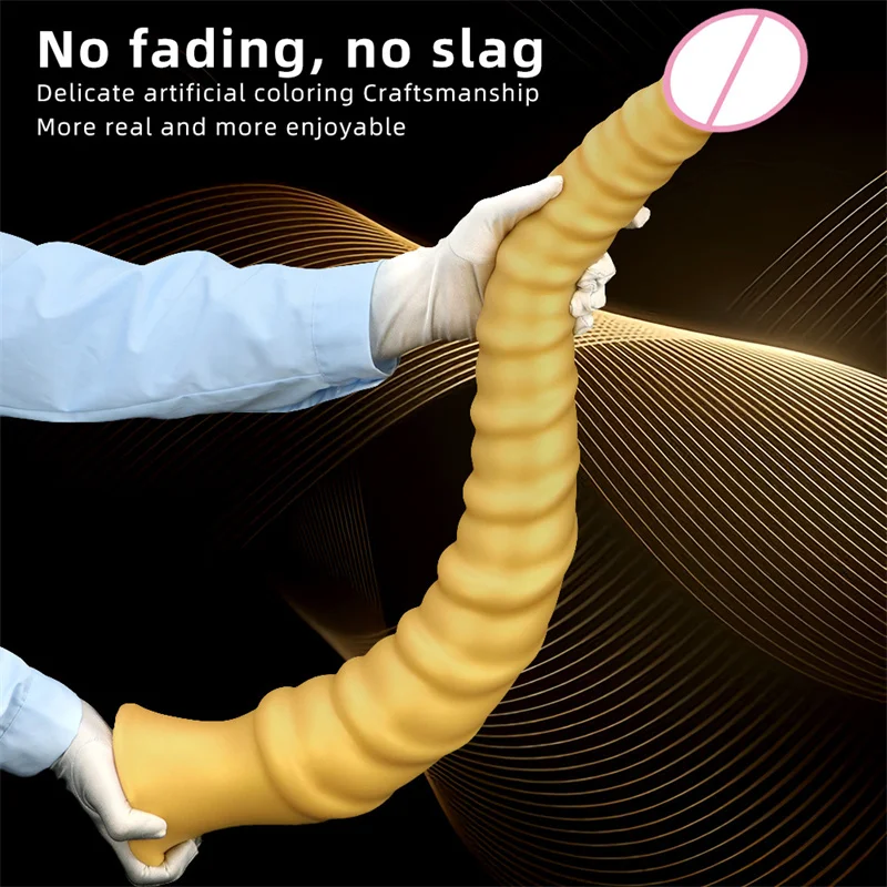 Huge Long Anal Plug Dildo G-spot Masturbation Big ButPlug Prostate Massager with Suction Cup Anus Dilator Sex Toys for Women Men image 4