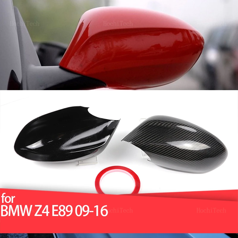 

Real Carbon Fiber Door Wing Side Mirror Cover Cap Shell Case for BMW Z4 E89 sDrive18i 20i 23i 28i 30i 35i sDrive35is 2009-2016