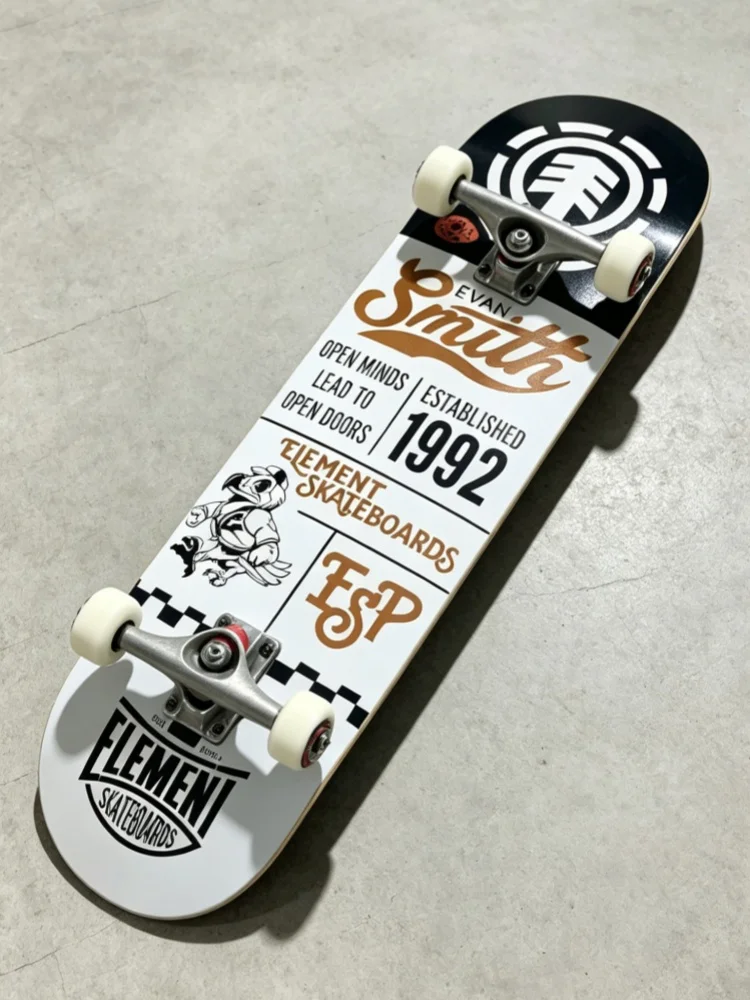 

Brand Discount Element Skateboard Street Skateboard Maple Double Concave Professional Skateboard Youth Adult Longboard Complete