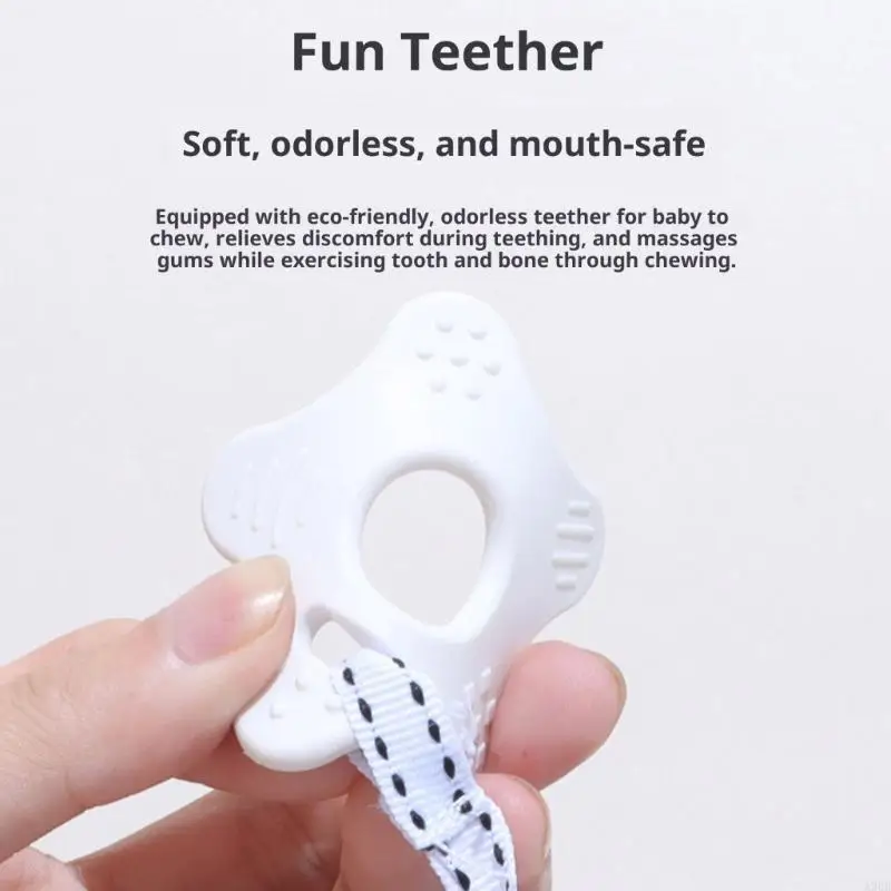 감각 시각 자극을위한 유아용 침대 벨 유아용 침대 모바일 장난감 부드러운 질감 파악 훈련 교수형 딸랑이 펜던트 A2UB