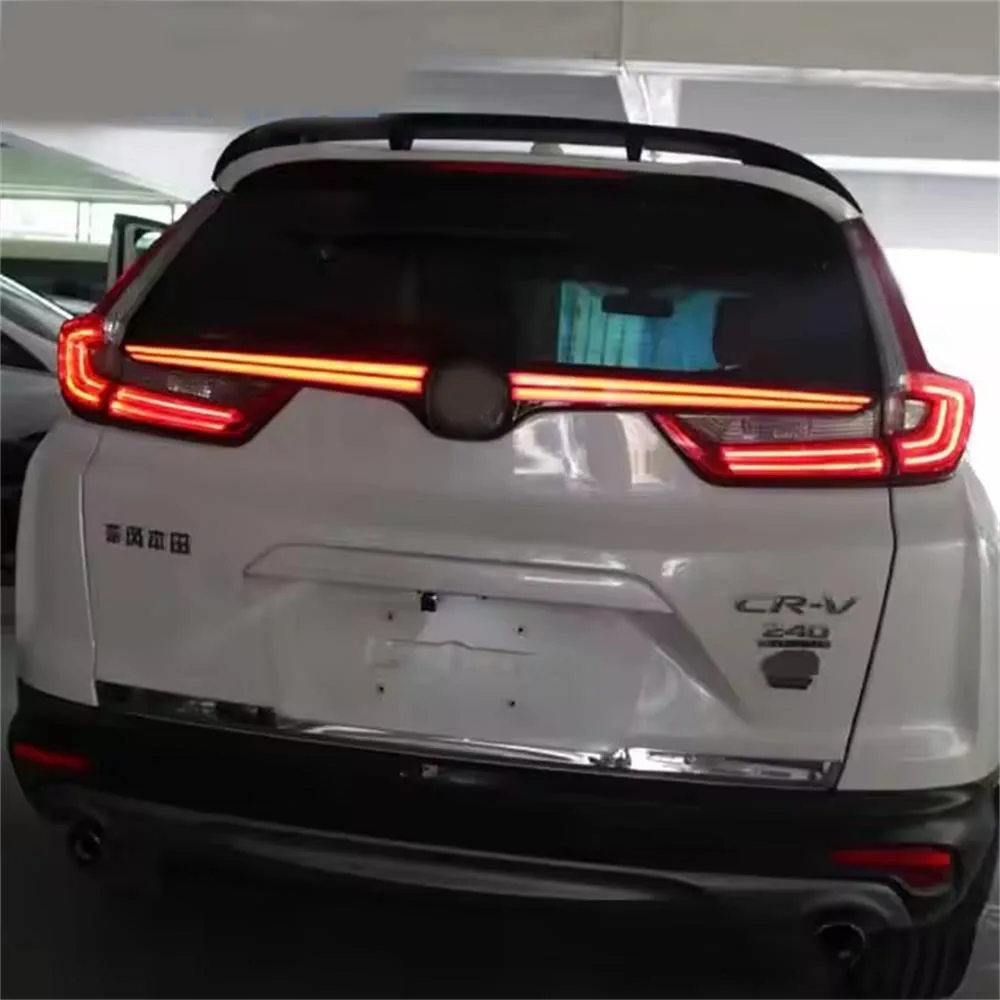 LED Rear Trunk Lights For Honda CRV CR-V 2017 2018 2019 Driving Light Brake Light Moving Turn Signal Lamp